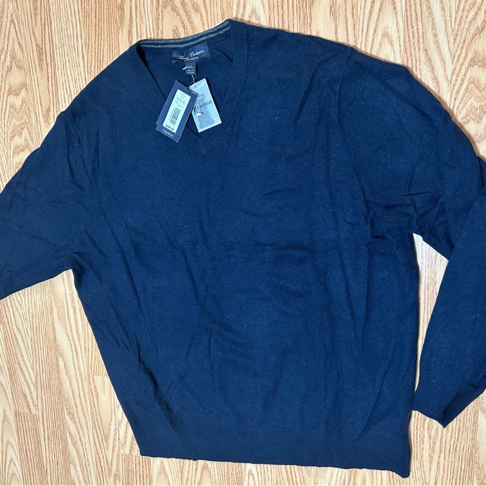 NWT Sweater luxury cashemere, Cremieux, XXL